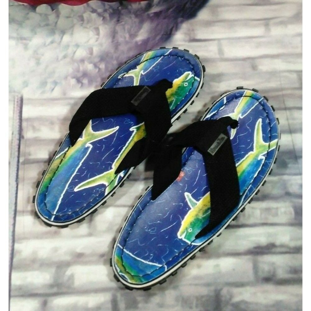 KarmaZen Flip Flop Shoes Sandals Eco Friendly Unisex Thongs Women's 10.5 Men 9